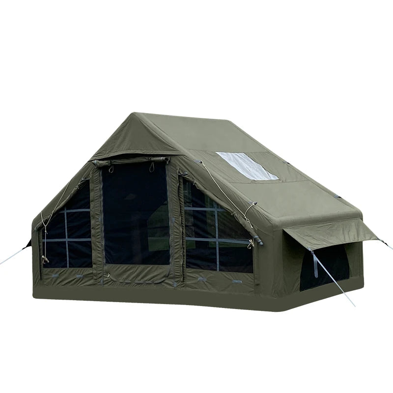 Waterproof Family Glamping Tent Luxury Large Inflatable Camping Tent