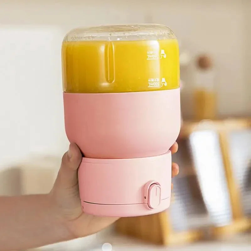 Portable blender juicer cup mini rechargeable handheld direct drinking straw personal smoothie milkshake machine