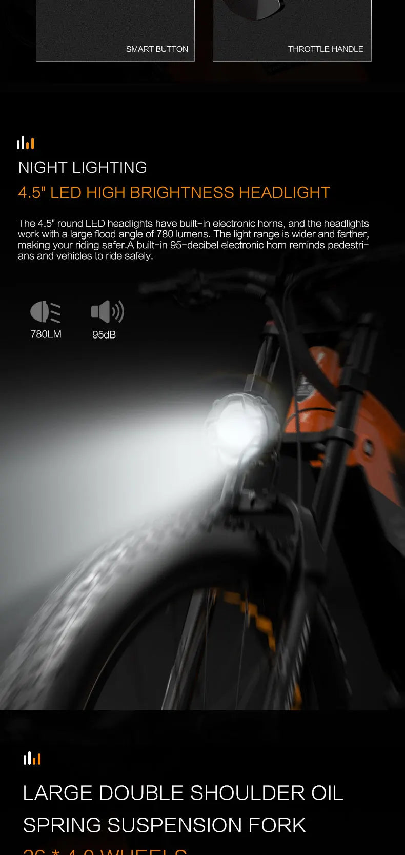 Electric Bike 48V 20AH 750W Motor Electric Bicycle 26*4.0Inches Fat Tire E-bike 150km Samsung Lithium Battery Electric Bicycle