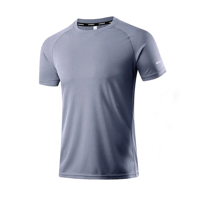 Sport Shirt Men Fitness Tights Quick Dry Running T Shirt Athletic Wear Gym Clothing Sportswear T-Shirts Camiseta Running Hombre