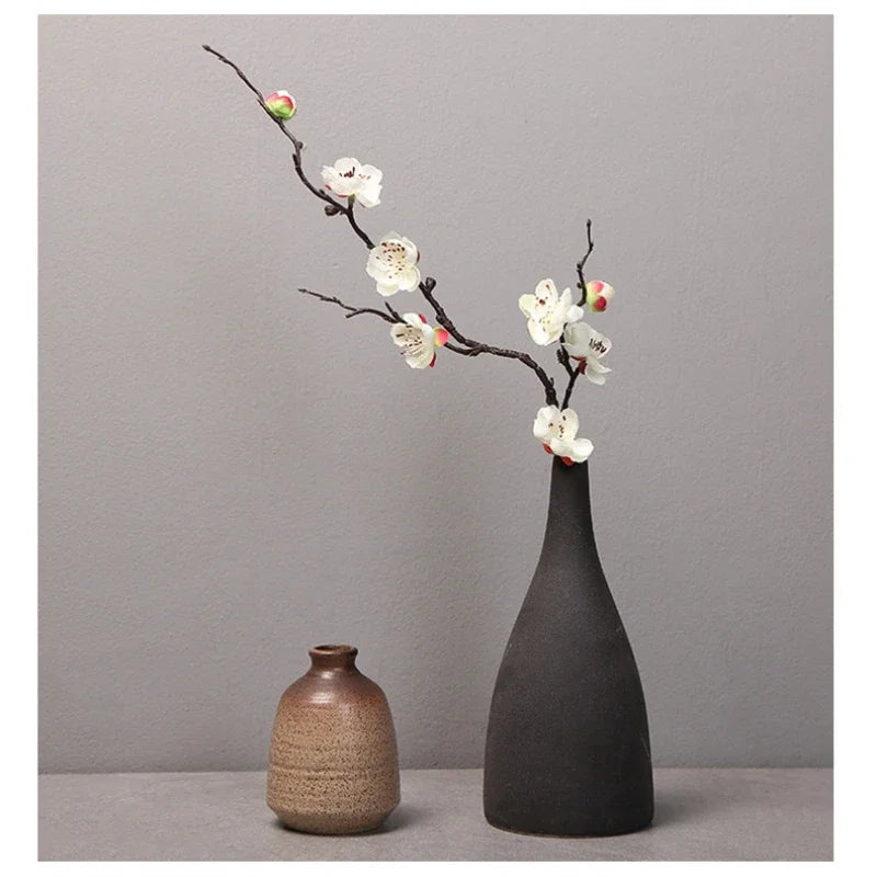 1PC Artificial Flower Branch Simulation Plum Blossoms Flowers Flores Sakura Tree Home Table Living Room Wedding Decoration