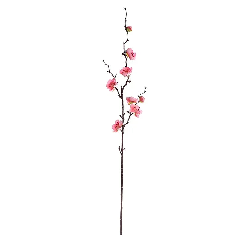 1PC Artificial Flower Branch Simulation Plum Blossoms Flowers Flores Sakura Tree Home Table Living Room Wedding Decoration