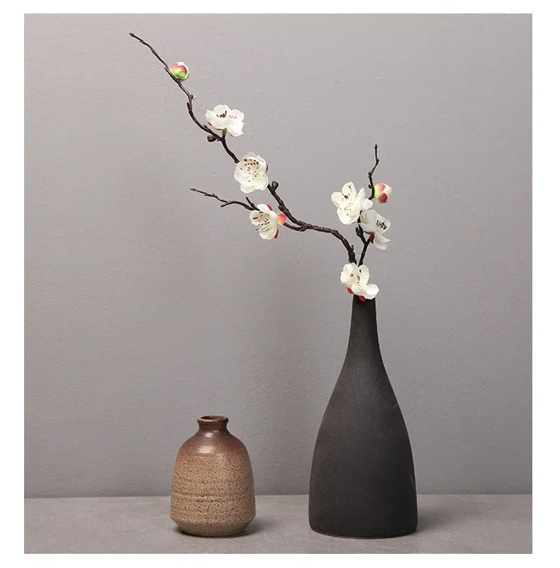 1PC Artificial Flower Branch Simulation Plum Blossoms Flowers Flores Sakura Tree Home Table Living Room Wedding Decoration