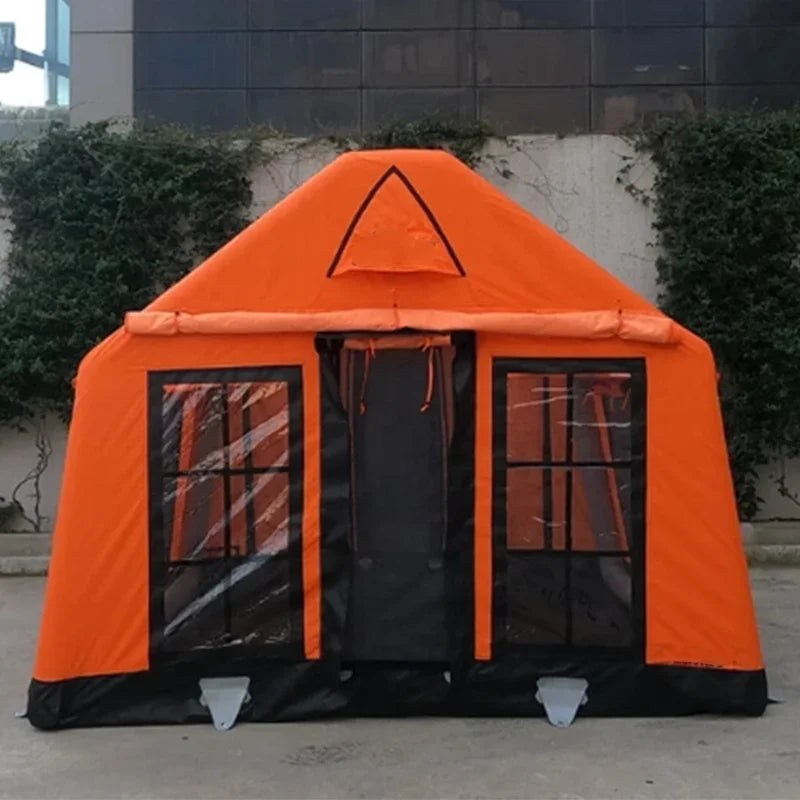 Inflatable Outdoor Camping Tent Inflatable Luxury Polyester Air Family Tent