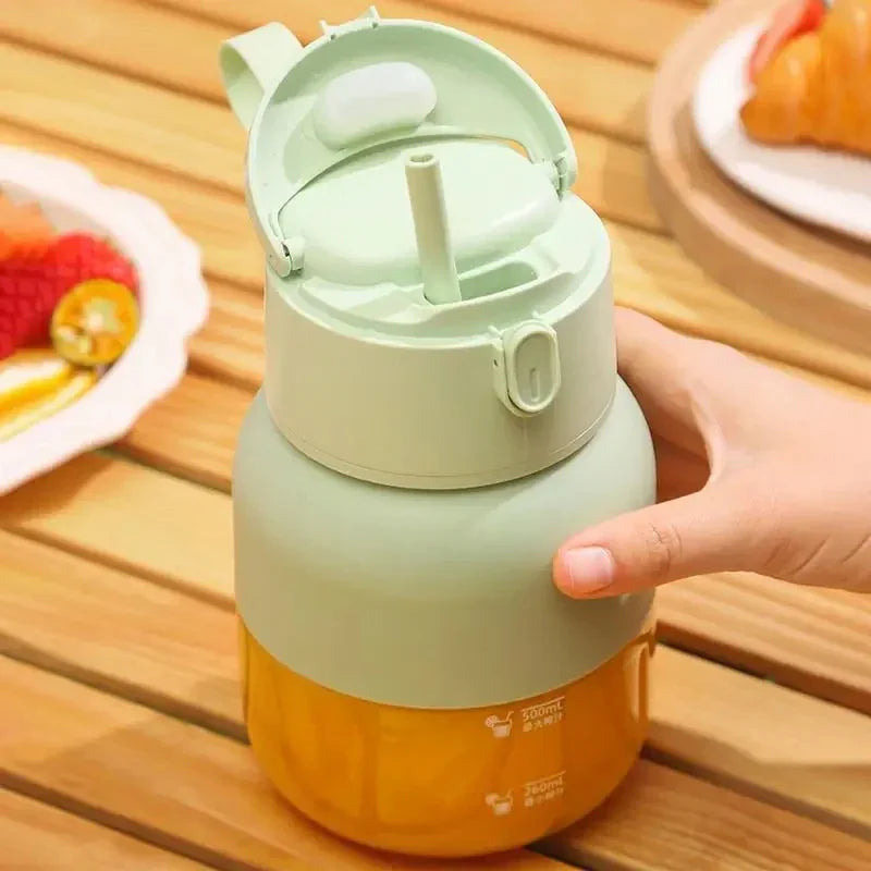 Portable blender juicer cup mini  rechargeable handheld direct drinking straw personal  smoothie milkshake machine