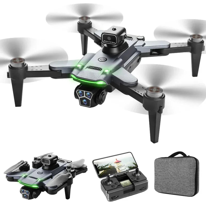 S166PRO/S166GPS Drone Professionnel 8K HD Dual Camera Obstacle Avoidance GPS Aerial Photography Automatic Quadcopter RC Dron Toy