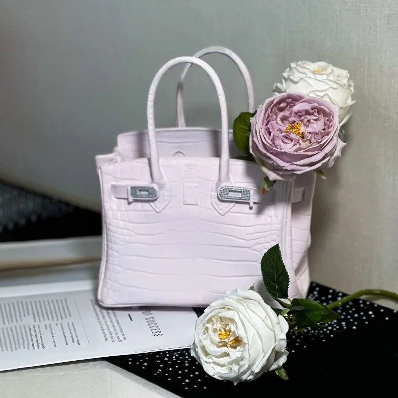 Creative Decoration Handbag Shape Flower Vase Living Room Desk Decor Fashion Resin Vases Bedroom Aesthetic Home Decoration