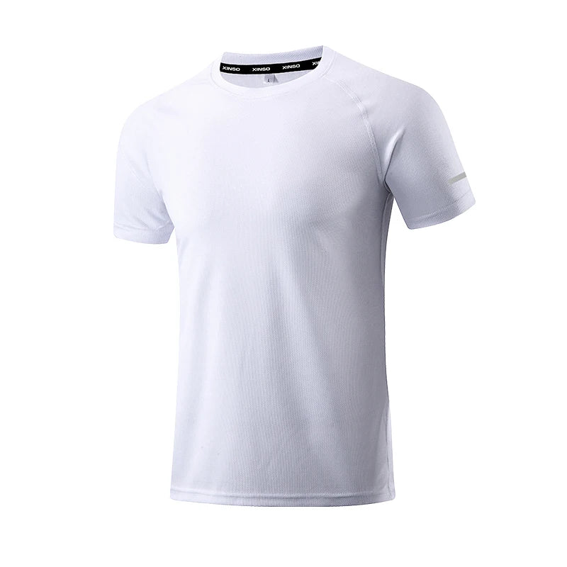 Sport Shirt Men Fitness Tights Quick Dry Running T Shirt Athletic Wear Gym Clothing Sportswear T-Shirts Camiseta Running Hombre