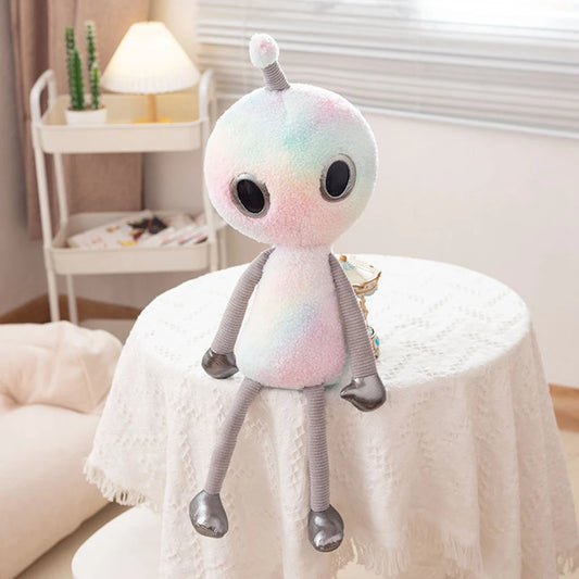 38CM Big Eyes Alien Plush Cute Cute Funny Alien Decoration Sleeping Pillow Doll To Give Friends Creative Gifts