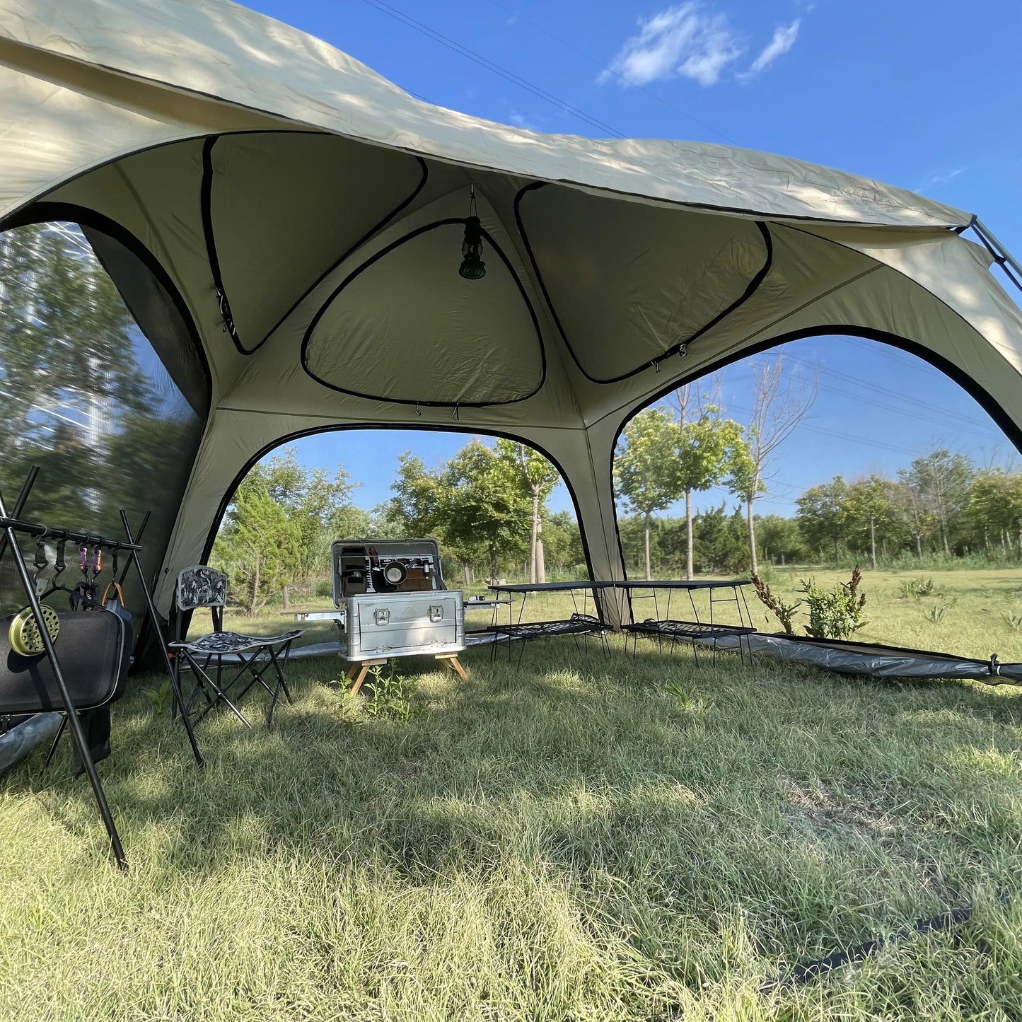 Super Large Luxury Dome Tent for Family, 6 Person Glamping Tent, 6 Person Glamping Tent, 6 Person Tent