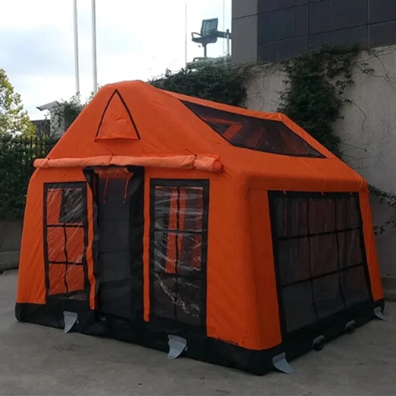 Inflatable Outdoor Camping Tent Inflatable Luxury Polyester Air Family Tent