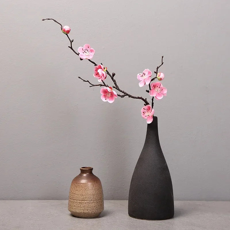 1PC Artificial Flower Branch Simulation Plum Blossoms Flowers Flores Sakura Tree Home Table Living Room Wedding Decoration