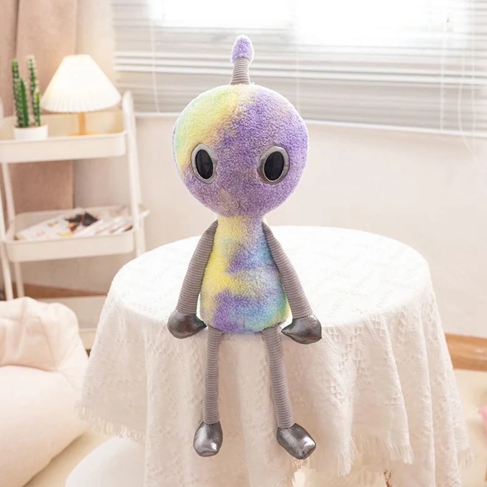 38CM Big Eyes Alien Plush Cute Cute Funny Alien Decoration Sleeping Pillow Doll To Give Friends Creative Gifts