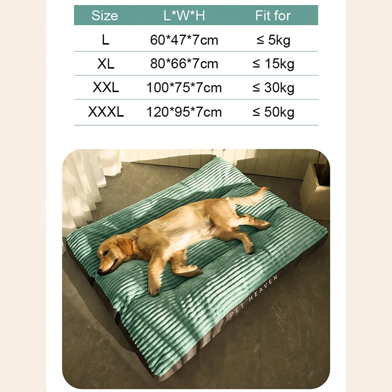 Winter Pet Dog Bed Sofa Warm Cushion for Small Medium Large Dogs Cats Sleeping Bed Baskets Washable Kennel Mat Pet Products