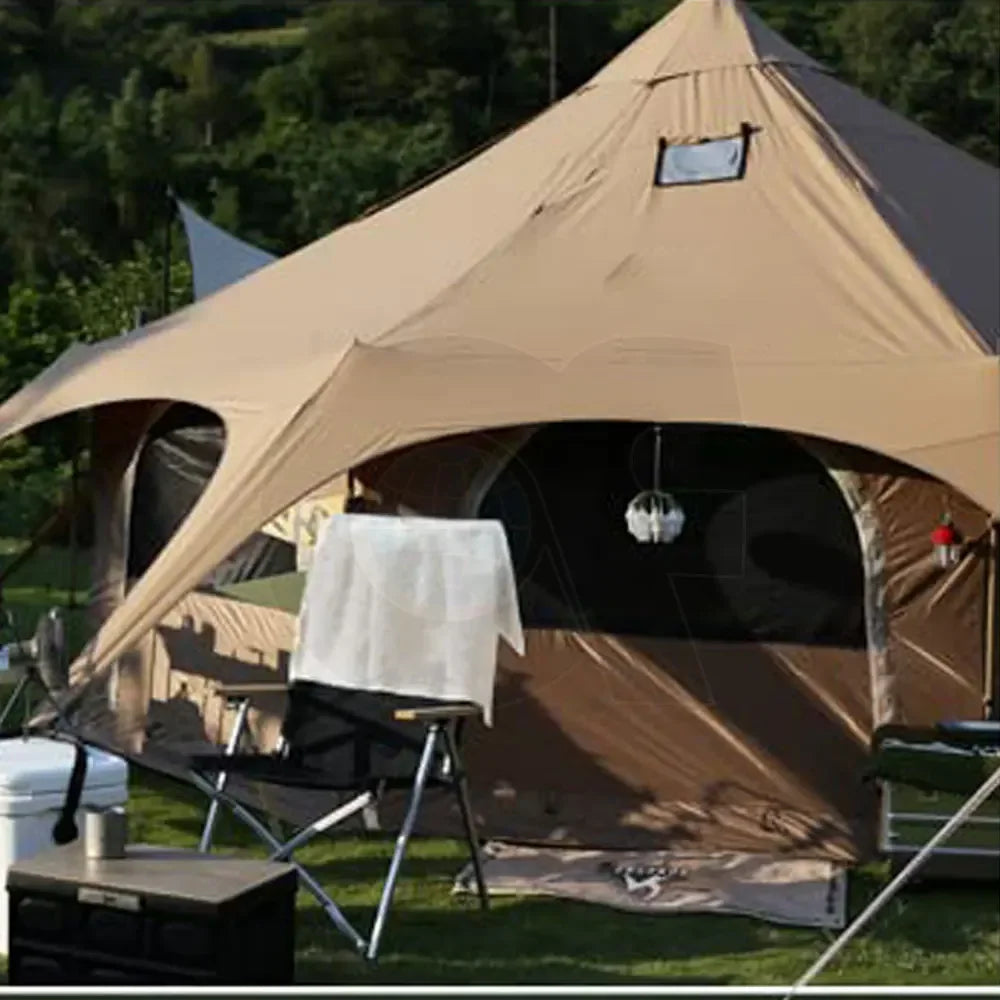 Top Quality Wholesale Price 4 Season Small Canvas Tent 100% Cotton Waterproof Outdoor Luxury Equipment Camping Winter Tent