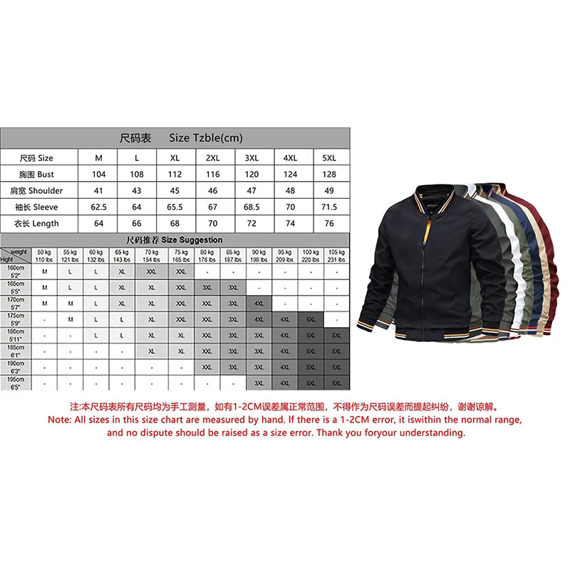 Autumn Jacket Men Black Fashion Outwears Clothing Ropa Hombre Coats Motorcycle Racing Windbreaker Jackets for Men Plus Size 5XL