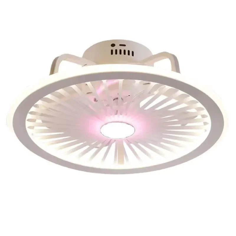 NEW Intelligent Ceiling Fan Light Acrylic Bluetooth Music Light Creative Ventilador Study Restaurant Celing Fan with Light fans