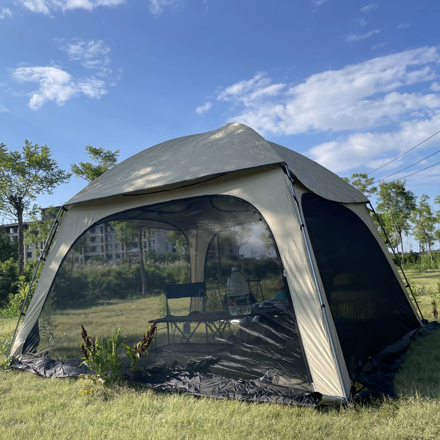 Super Large Luxury Dome Tent for Family, 6 Person Glamping Tent, 6 Person Glamping Tent, 6 Person Tent